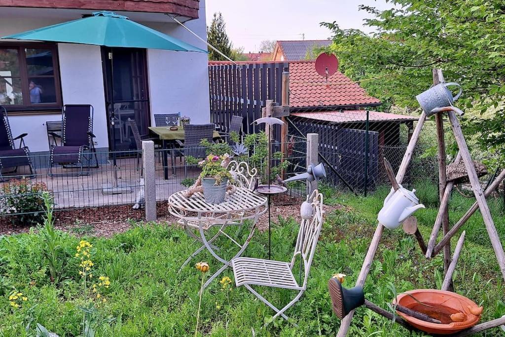 Ferienwohnung Nussbaum Bayerisches Voralpenland Lorenzenberg Exterior foto